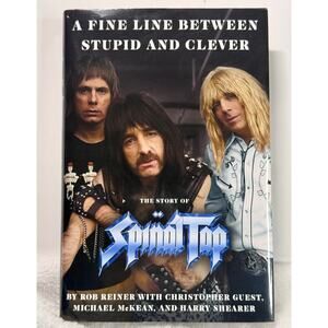 Spinal Tap Book Hardcover 2025 Oral History / Smell the Book Rock Mockumentary